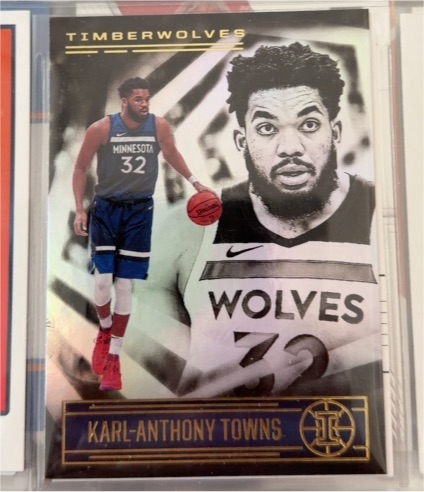 2020-21 Panini Illusions #150 Karl-Anthony Towns — front