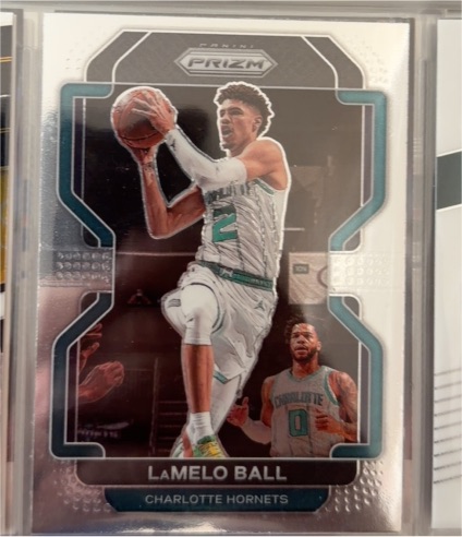2021-22 Panini Prizm #185 LaMelo Ball — front