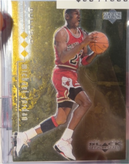 1998-99 Upper Deck Black Diamond #6 Michael Jordan — front