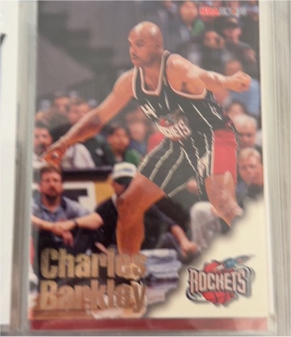 1996-97 Hoops #212 Charles Barkley — front