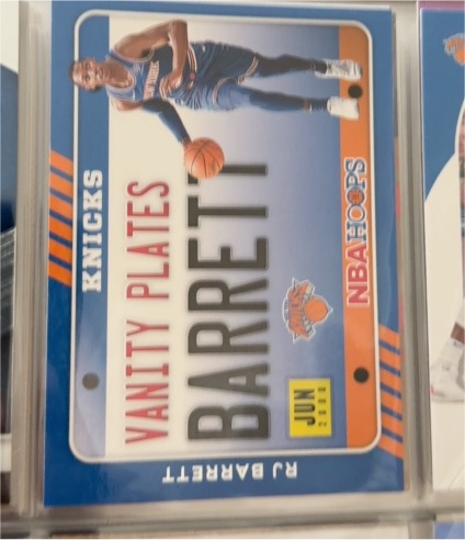 2020-21 Panini NBA Hoops #25 RJ Barrett — front