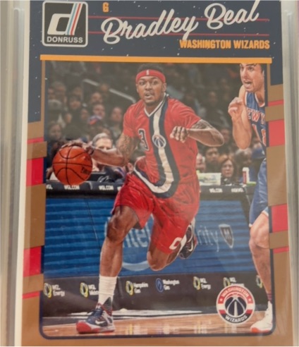 2016-17 Donruss #143 Bradley Beal Washington Wizards — front