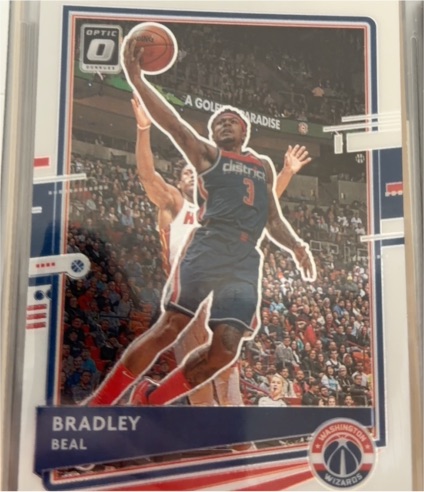 2020-21 Panini Donruss Optic #87 Bradley Beal — front