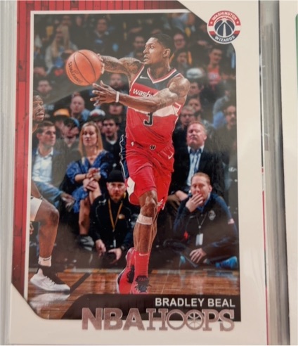 2018-19 Panini NBA Hoops #9 Bradley Beal — front