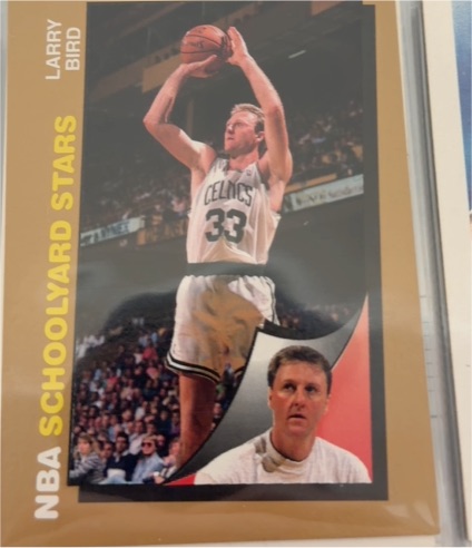 1992-93 Fleer #256 Larry Bird — front