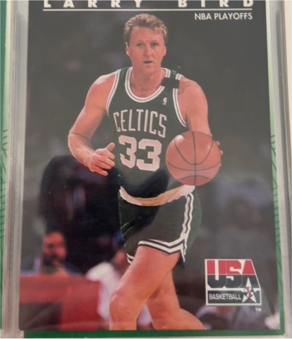 1992 SkyBox USA #15 Larry Bird — front