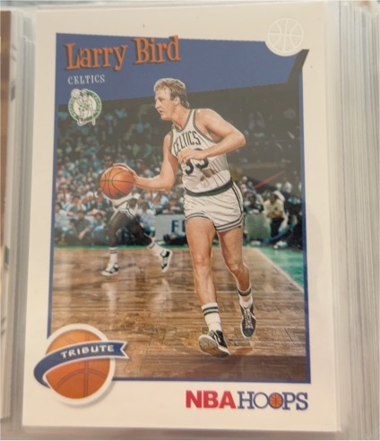 2019-20 Panini NBA Hoops #289 Larry Bird — front