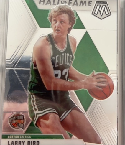 2019-20 Panini Mosaic #290 Larry Bird — front