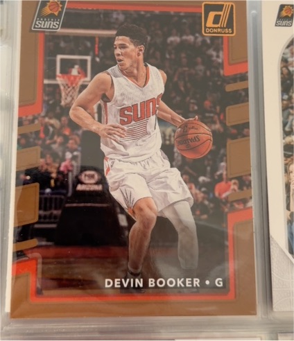 2017-18 Panini Donruss #117 Devin Booker — front