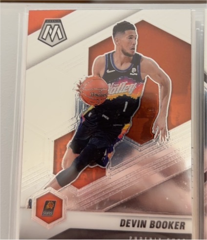 2020-21 Panini Mosaic #33 Devin Booker — front
