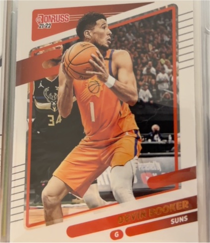 2021-22 Panini Donruss #200 Devin Booker — front