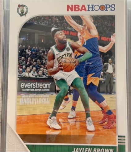 2019-20 Panini NBA Hoops #7 Jaylen Brown — front