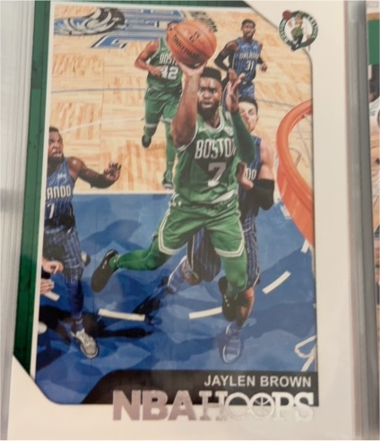 2018-19 Panini NBA Hoops #106 Jaylen Brown — front