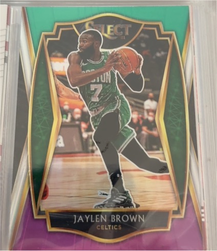 2020-21 Panini Select Premier Level #164 Jaylen Brown — front
