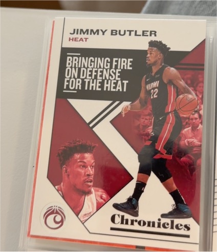 2019-20 Panini Chronicles #5 Jimmy Butler Miami Heat — front