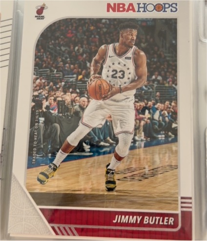 2019-20 Panini NBA Hoops #146 Jimmy Butler — front