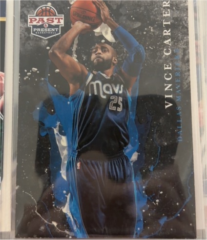 2011-12 Panini Past & Present Raining 3's #4 Vince Carter — front