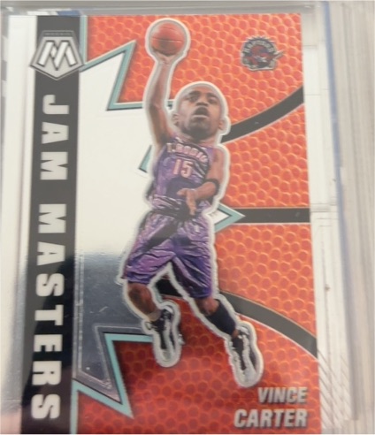 2020-21 Panini Mosaic Jam Masters #11 Vince Carter — front