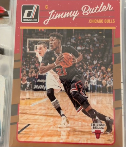2016-17 Donruss #10 Jimmy Butler — front