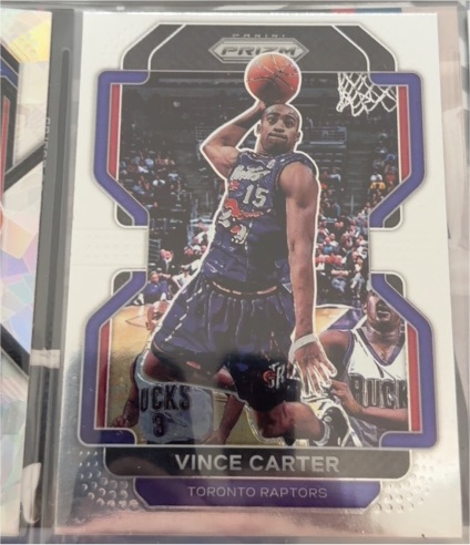 2021-22 Panini Prizm #246 Vince Carter — front