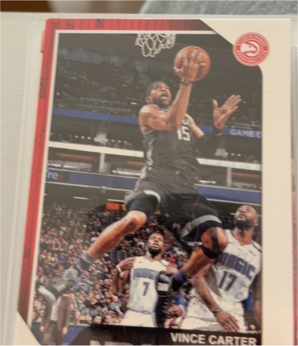 2018-19 Panini NBA Hoops #77 Vince Carter — front
