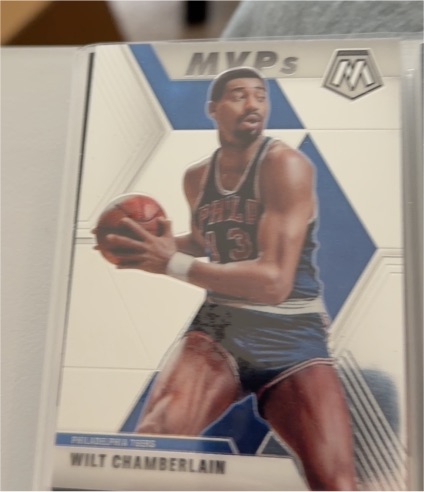 2019-20 Panini Mosaic MVPs #300 Wilt Chamberlain — front