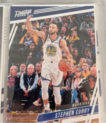 2019-20 Panini Chronicles Prestige #51 Stephen Curry — front