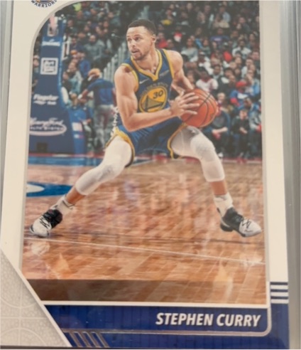 2019-20 Panini Hoops #59 Stephen Curry — front