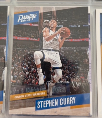 2017-18 Panini Prestige #141 Stephen Curry — front