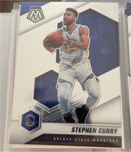 2020-21 Panini Mosaic #175 Stephen Curry — front