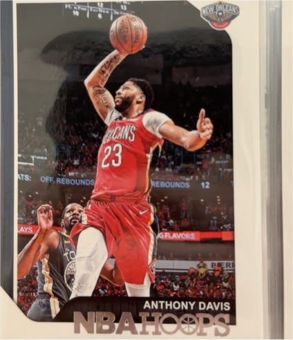 2018-19 Panini NBA Hoops #161 Anthony Davis — front