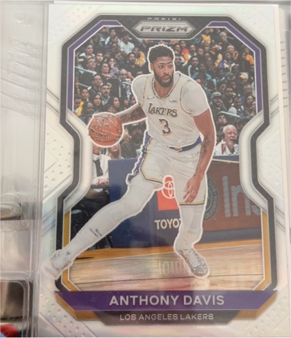 2020 Panini Prizm #109 Anthony Davis — front