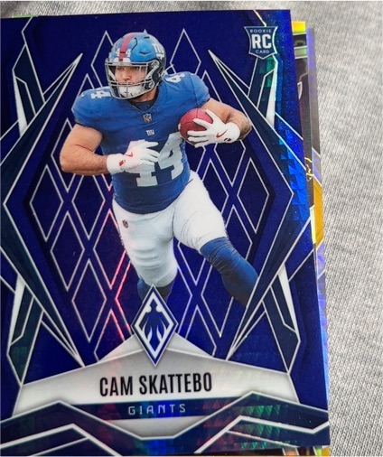 2025 Panini Phoenix #168 Cam Skattebo — front