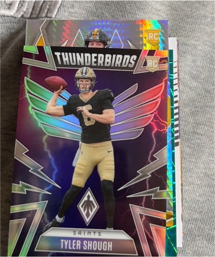 2025 Panini Phoenix #37 Tyler Shough Thunderbirds Rookie — front