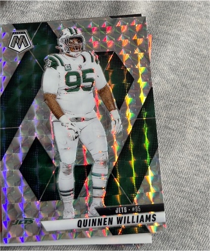 2025 Panini Mosaic #160 Quinnen Williams — front