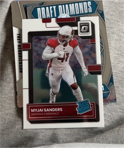2022 Donruss Optic #284 Myjai Sanders — front