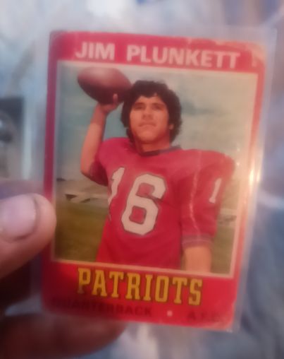 1974 Topps Wonder Bread #19 Jim Plunkett — front