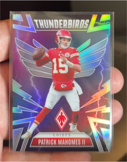 2025 Panini Phoenix #24 Silver Thunderbirds Patrick Mahomes II — front