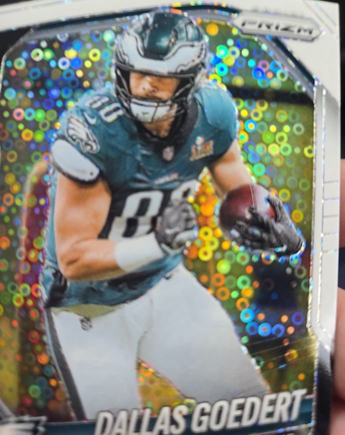 2025 Panini Prizm #234 Dallas Goedert — front