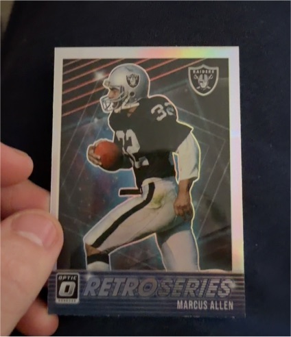 2021 Panini Donruss Optic Retro Series #RS-MA Marcus Allen — front