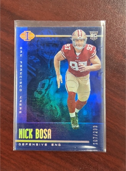 2019 Panini Illusions #34 Nick Bosa — front