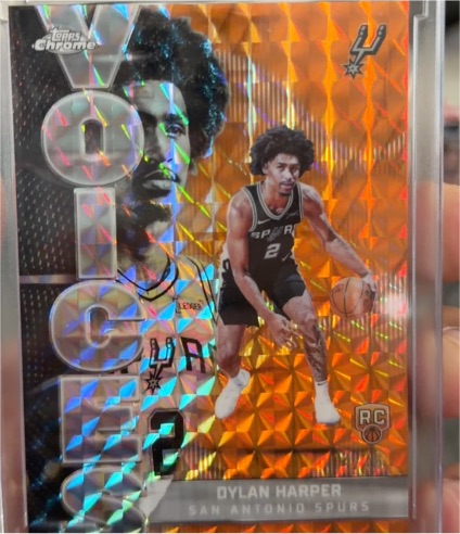 2025 Topps Chrome #BB-2 Dylan Harper — front