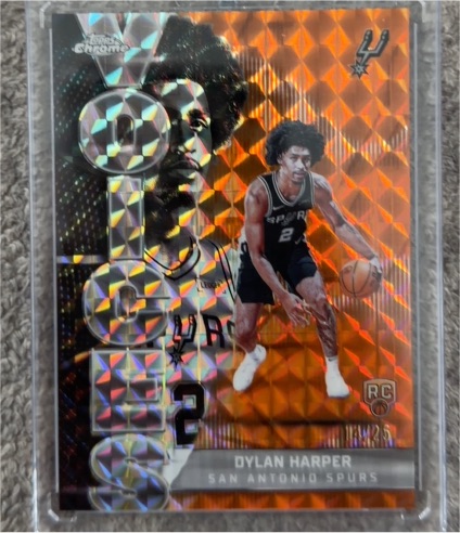 2025-26 Topps Chrome #GT-17 Dylan Harper — front