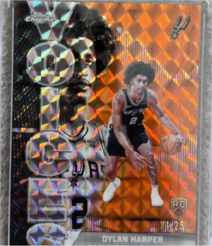 2025-26 Topps Chrome #YQ-2 Dylan Harper — front