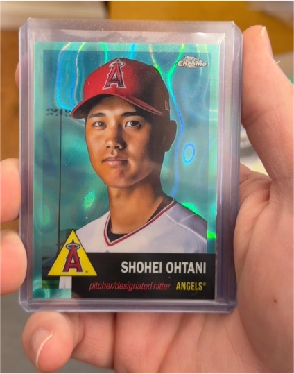 2022 Topps Chrome Platinum Anniversary #1 Shohei Ohtani — front