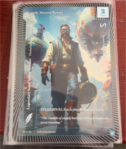 2024 Call of the Stones XCA-115 Supply Master Kreuz — front