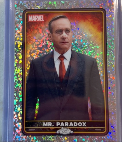 2025 Topps Chrome Deadpool #22 Mr. Paradox — front
