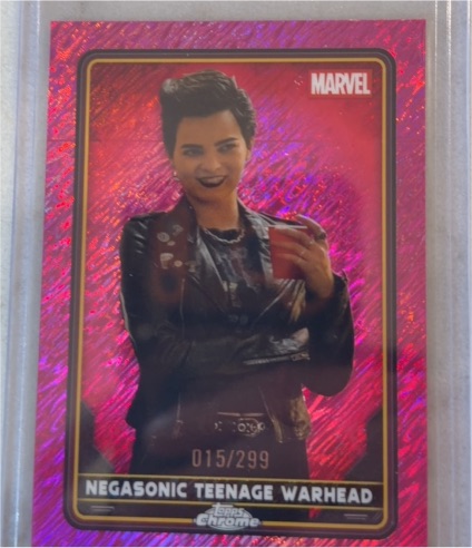 2025 Topps Chrome Deadpool #26 Negasonic Teenage Warhead — front