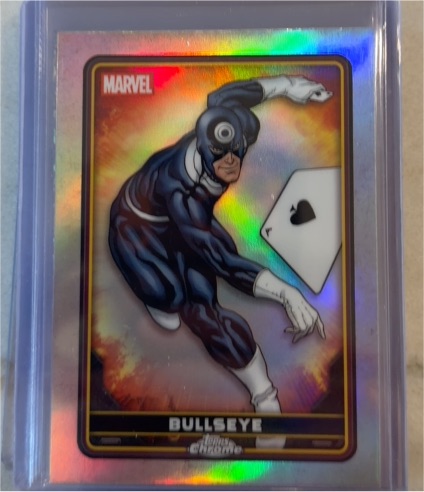 2025 Topps Chrome Marvel #30 Bullseye — front