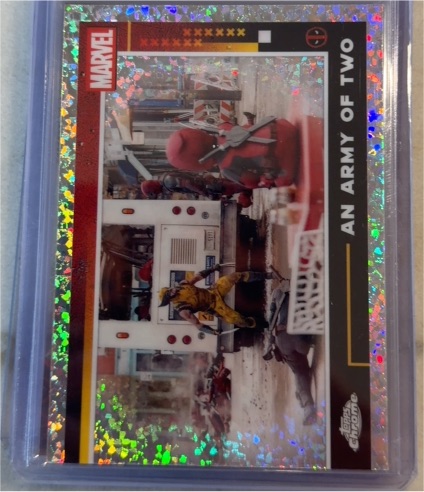 2025 Topps Chrome Deadpool An Army of Two — front